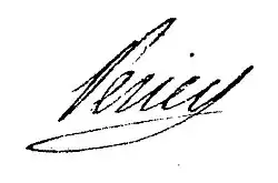 signature de Charles-César Périer