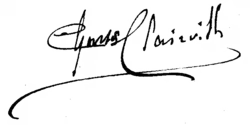 signature de Charles Clairville