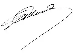 signature de Charles Lallemand (haut-fonctionnaire)