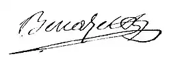 signature de Clément-François Bénazet