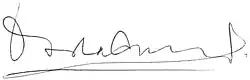 signature de Doda Conrad