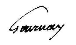 signature de François-René Gournay