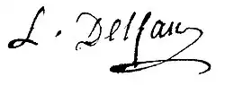 signature de Guillaume-Antoine Delfaud