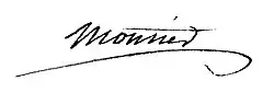 signature de Guillaume-Nicolas-Pantaléon Moutier