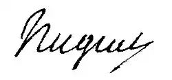 signature de Jacques-Antoine Huguet