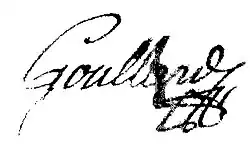 signature de Jean-Claude-Elisabeth Goullard