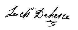 signature de Jean-François-Simon de Hercé