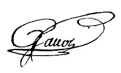 signature de Jean-Gabriel Gallot