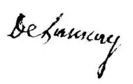 signature de Jean-Marie Delaunay