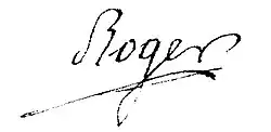 signature de Jean-Pierre Roger