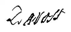 signature de Jean-Charles Davost