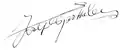 Signature de Joseph Barthélemy