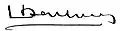 Signature de Louis Deschizeaux