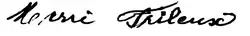 signature de Marie Frileux