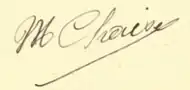 signature de Marie Chaix