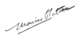 signature de Marius Plateau