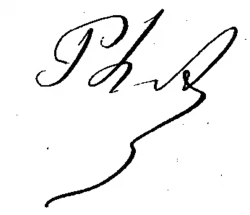 signature de Philibert Audebrand