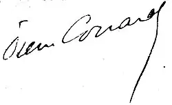 signature de Pierre Corrard