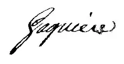 signature de Pierre Gagnière