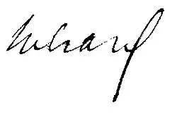 signature de Pierre Hébrard
