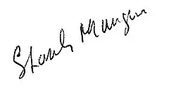 signature de Stanislas Mangin
