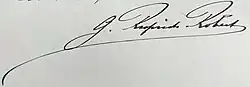 signature de Gabriel Ruprich-Robert