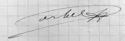 signature de Jacques-Ange Corbel