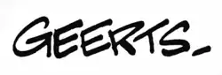 signature d'André Geerts