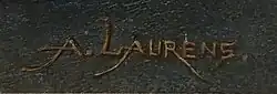 signature de Nicolas Auguste Laurens