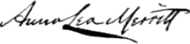 signature d'Anna Merritt