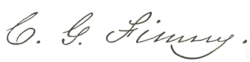 signature de Charles Grandison Finney