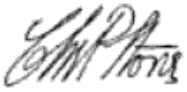 signature de Charles Pomeroy Stone