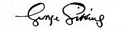 Signature de George Gissing