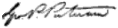signature de George Palmer Putnam