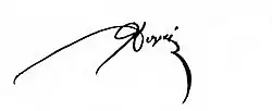 signature de Giovanni Dupré