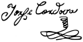 Signature de Jorge Córdova