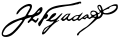 Signature de José Luis Tejada