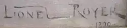 signature de Lionel Royer