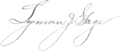 Signature de Lyman J. Gage