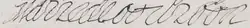 signature de Marie de Bourbon (1606-1692)