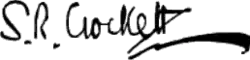signature de Samuel Rutherford Crockett