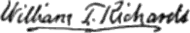 signature de William Trost Richards