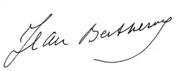 signature de Jean Bertheroy
