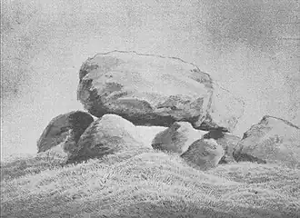 Dessin au crayon, 1802.