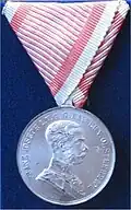 Grande médaille d'argent pour la Bravoure, version de 1866-1917