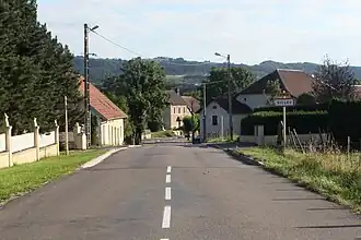 Entrée du village.