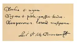 signature de Silvain Pouvreau