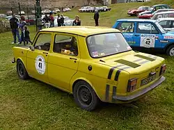 Vue arrière d'une Simca 1000 Rallye 2