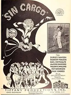 Description de l'image Sin Cargo ad from Motion Picture News, January to March 1927 (page 15 crop).jpg.