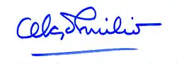 signature de Celso Emilio Ferreiro